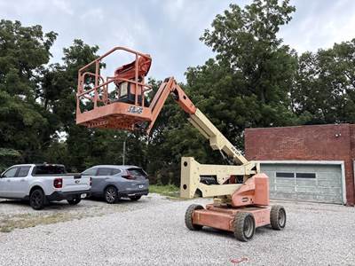 2013 JLG E450AJ 45' Electric Articulating Boom Lift Man Aerial Platform bidadoo