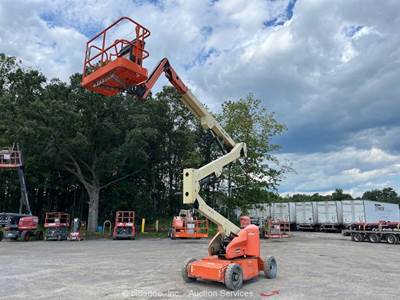 2016 JLG E450AJ 45' Electric Articulating Boom Lift Man Aerial Platform bidadoo