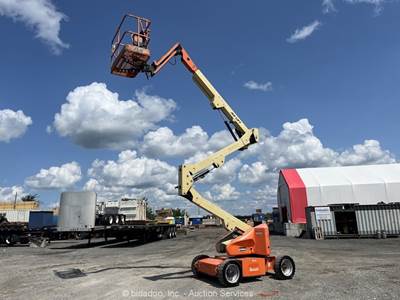 2016 JLG E450AJ 45’ Electric Articulating Boom Lift Man Aerial bidadoo