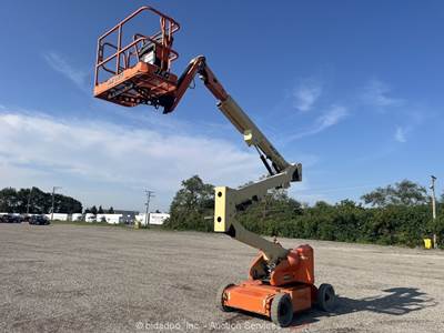 2016 JLG E450AJ 45’ Electric Articulating Boom Lift Man Aerial Platform bidadoo