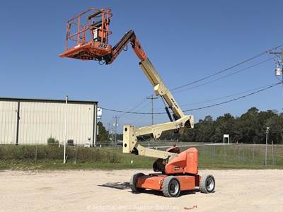 2017 JLG E450AJ 45' Electric Articulating Boom Lift Man Aerial Platform bidadoo