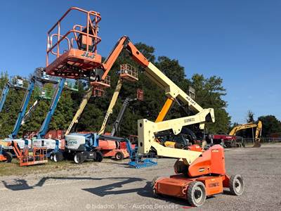 2015 JLG E450AJ 45' Electric Articulating Boom Lift Man Aerial Platform bidadoo