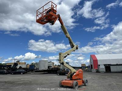 2016 JLG E450AJ 45’ Electric Articulating Boom Lift Man Aerial Platform bidadoo