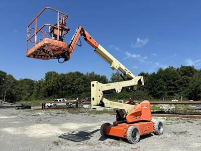 2013 JLG E450AJ 45’ Electric Articulating Boom Lift Man Aerial Platform bidadoo