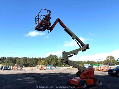2016 JLG E450AJ 45' Electric Articulating Boom Lift Man Aerial Platform bidadoo