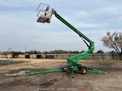 2017 JLG T500J 50' Electric Articulating Boom Lift Man Aerial Platform bidadoo