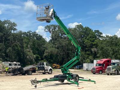 2018 JLG T500J 50' Electric Articulating Boom Lift Man Aerial Platform bidadoo
