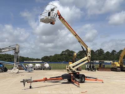 2017 JLG T500J 50' Electric Articulating Boom Lift Man Aerial Platform bidadoo