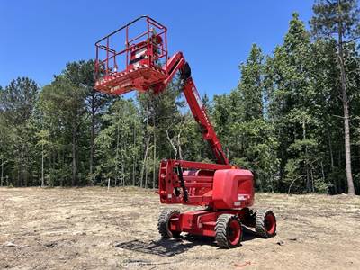 2020 LGMG AR45J 45' 4WD Diesel Articulating Boom Lift Man Aerial Jib bidadoo