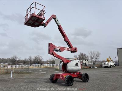 2020 MEC 45-AJ 45' 4WD Diesel Articulating Boom Lift Man Aerial Platform bidadoo