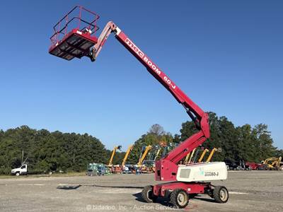 2016 MEC 60-J 60' 4WD Diesel Articulating Boom Lift Man Aerial Platform bidadoo