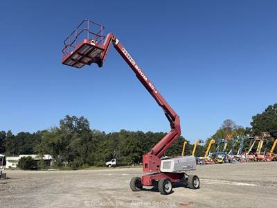 2016 MEC 60-J 60' 4WD Diesel Articulating Boom Lift  Aerial Platform Gen bidadoo