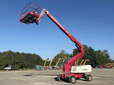 2016 MEC 60-J 60' 4WD Diesel Articulating Boom Lift Man Aerial Platform bidadoo