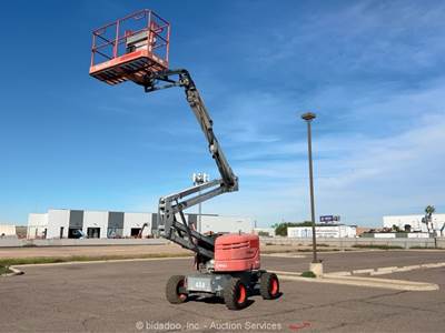 2015 Skyjack SJ46AJ 46' 4WD Diesel Articulating Boom Lift Man Aerial bidadoo