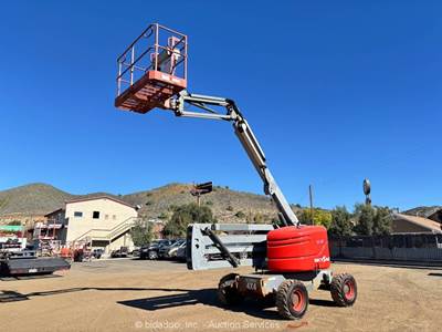 2015 Skyjack SJ46AJ 46' 4WD Diesel Articulating Boom Lift Manlift Aerial bidadoo