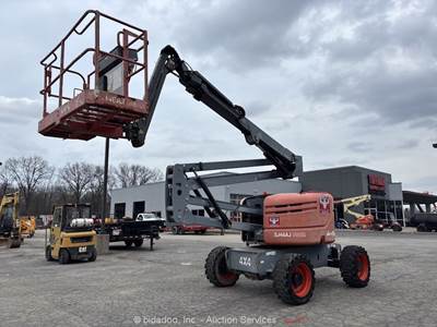 2013 Skyjack SJ46AJ 46' 4WD Diesel Articulating Boom Lift Man Aerial bidadoo