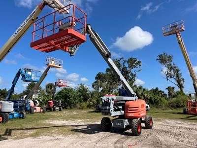 2015 Skyjack SJ63AJ 63' 4WD Diesel Articulating Boom Lift Man bidadoo -Repair