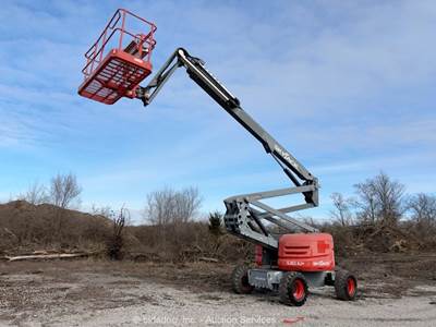 2021 Skyjack SJ63AJ 63' 4WD Articulating D/F Boom Lift Platform Aerial bidadoo