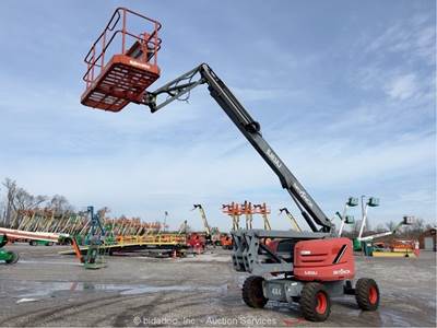 2019 Skyjack SJ63AJ 63' 4WD D/F Articulating Boom Lift Aerial Manlift bidadoo