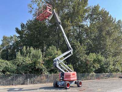 2016 Skyjack SJ63AJ 63' 4WD Diesel Articulating Boom Lift Man Aerial bidadoo