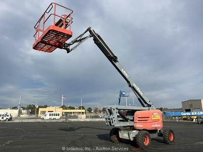 2016 Skyjack SJ63AJ 63' 4WD Diesel Articulating Boom Lift Manlift Aerial bidadoo