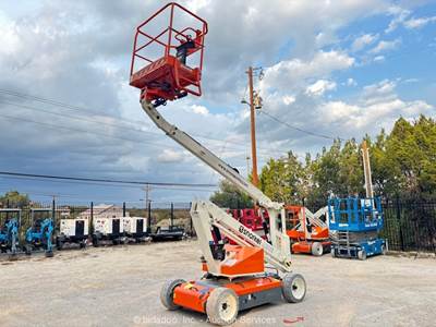 2023 Snorkel A38E 38' Electric Articulating Boom Lift Man Aerial Manlift bidadoo