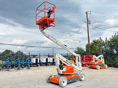 2023 Snorkel A38E 38' Electric Articulating Boom Lift Man Aerial Manlift bidadoo