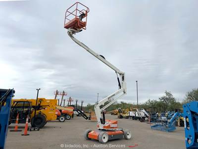 2023 Snorkel A38E 37' Electric Articulating Boom Lift Man Aerial bidadoo
