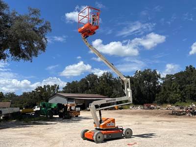 2018 Snorkel A38E 38' Electric Articulating Boom Lift Man Aerial bidadoo