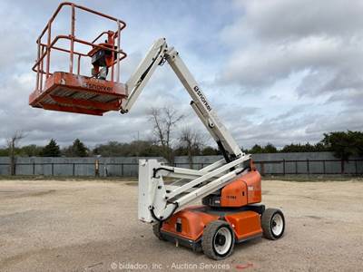 2017 Snorkel A46JE 46' Electric Articulating Boom Lift Platform Aerial bidadoo