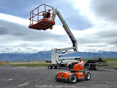 2018 Snorkel A46JE 46' Electric Articulating Boom Lift JIb Man Aerial bidadoo