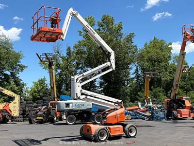 2018 Snorkel A46JE 46' Electric Articulating Boom Lift Man Aerial Jib bidadoo