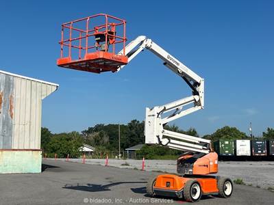 2017 Snorkel A46JE 46’ Electric Articulating Boom Lift Man Aerial Jib bidadoo