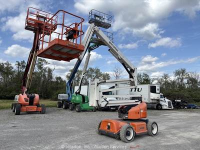 2017 Snorkel A46JE 46’ Electric Articulating Boom Lift Man Aerial bidadoo