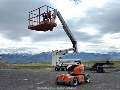 2017 Snorkel A46JE 46' Electric Articulating Boom Lift Jib Man Aerial bidadoo