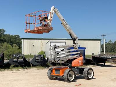 2017 Snorkel A46JRT 46' 4WD Diesel Articulating Boom Lift Man Aerial Jib bidadoo