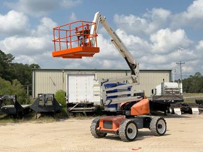 2017 Snorkel A46JRT 46' 4WD Diesel Articulating Boom Lift Man Aerial Jib bidadoo