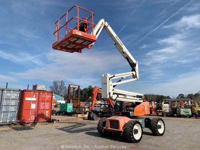 2017 Snorkel A46JRT 46' 4WD Diesel Articulating Boom Lift Man Aerial Jib bidadoo