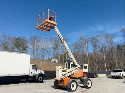 2017 Snorkel A46JRT 46' 4WD Diesel Articulating Boom Lift Aerial Hyd Jib bidadoo