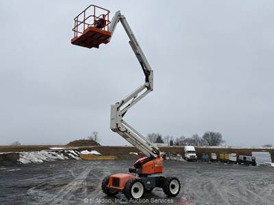 2017 Snorkel A46JRT 46' 4" 4WD Diesel Articulating Boom Lift Man Aerial bidadoo