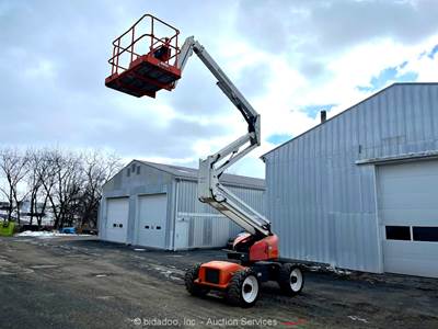 2017 Snorkel A46JRT 46' 4WD Diesel Articulating Boom Lift Man Aerial Jib bidadoo