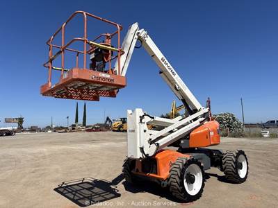 2017 Snorkel A46JRT 46' 4WD Diesel Articulating Boom Lift Man Aerial bidadoo