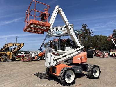 2017 Snorkel A46JRT 46' 4WD Diesel Articulating Boom Lift Manlift Aerial bidadoo