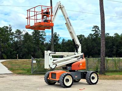 2018 Snorkel A46JRT 46' 4WD Diesel Articulating Boom Lift Aerial Manlift bidadoo