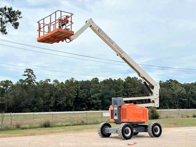 2018 Snorkel AB60J 60' 4WD Diesel Articulating Boom Lift Man Aerial bidadoo