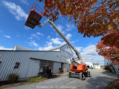 2016 Snorkel AB85J 84’-6” 4WD Diesel Articulating Boom Lift Man Aerial bidadoo