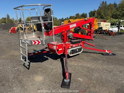 2017 Teupen TL35A-G Articulating Atrium Boom Lift Man Aerial Crawler bidadoo