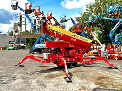 2018 Teupen TL72A 72' Electric Articulating Atrium Crawler Boom Lift Man bidadoo