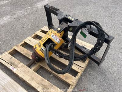 2022 Belltec LC-300 Skid Steer Hydraulic Auger Drive Attachment 24" Bit bidadoo