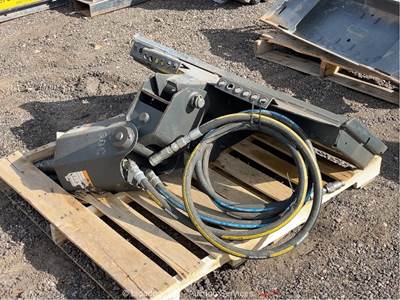 2022 Bobcat 30C Skid Steer Equipment Hydraulic Auger Digging Attachment bidadoo